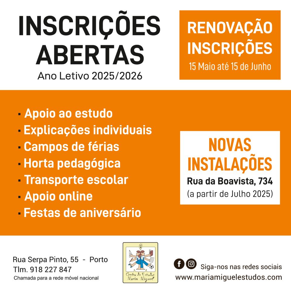 Ano letivo 2025/2026